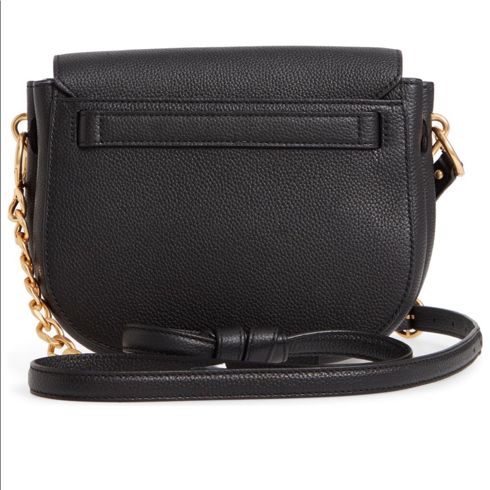 NWT🌸 Tory Burch Everly Leather Flap Saddle Bag - Picture 5 of 7